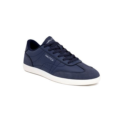 Nautica Mens Iod Lace Up Court Sneakers