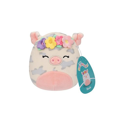 Squishmallows 8 Rosie - Spotted Pig With Flower Crown Plush