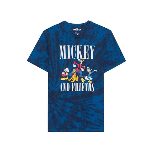 Hybrid Mens Mickey Friends Wash Graphic T-shirt