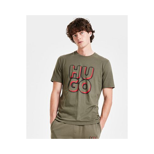HUGO Mens Logo Graphic T-Shirt