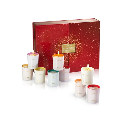 Lovery 12-Pc. Unique Scented Aromatherapy Soy Candles?Gift Set