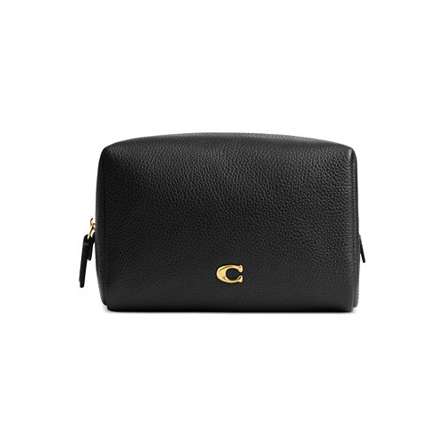 COACH Essential Leather Cosmetic Pouch