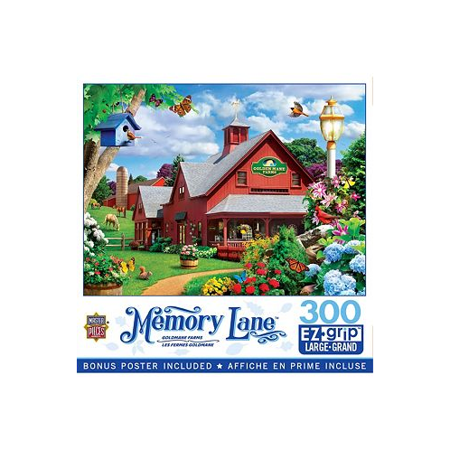 Masterpieces Memory Lane - Goldmane Farms 300 Piece EZ Grip Puzzle