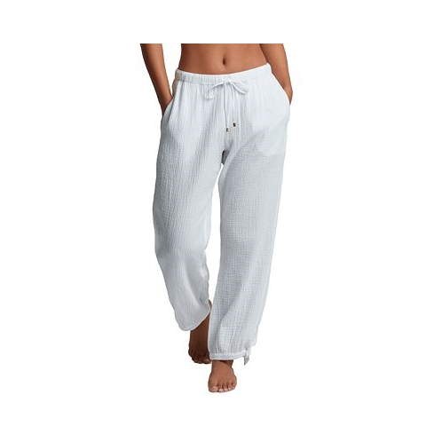 POLO Ralph Lauren Womens Cotton Pull-On Cover-Up Pants