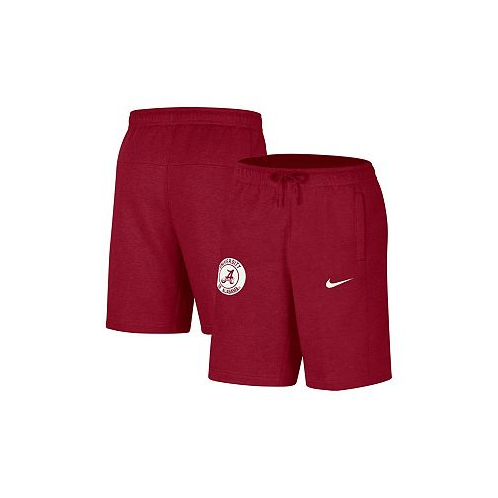 Nike Mens Crimson Alabama Crimson Tide Logo Shorts