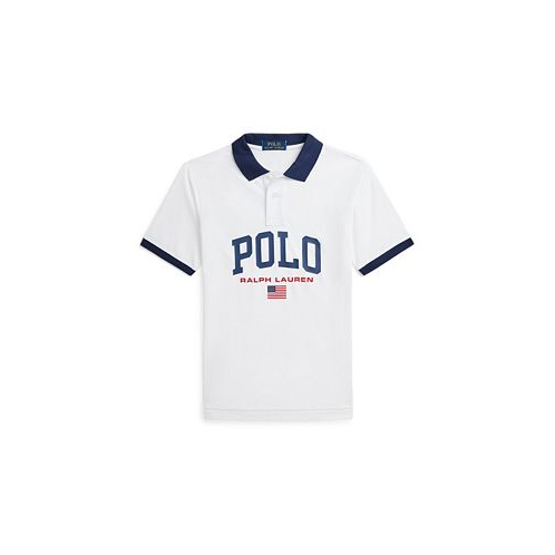 Polo Ralph Lauren Big Boy Logo Heavyweight Cotton Jersey Polo