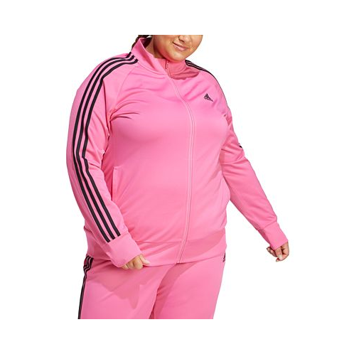 Adidas Womens 3-Stripe Tricot Track Jacket XS-4X
