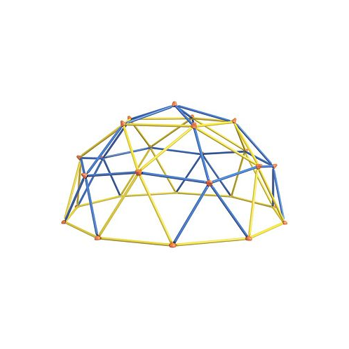 Outsunny 10FT Climbing Dome Supports 594LBS for 1-6 Kids Multi-Color