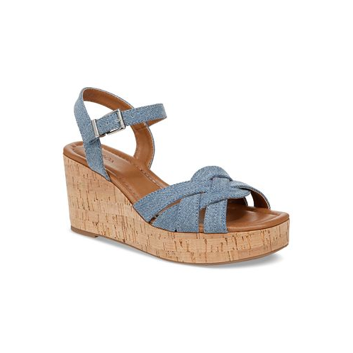 Style & Co Cerres Ankle-Strap Espadrille Wedge Sandals