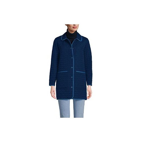 Lands End Petite Insulated Reversible Barn Coat