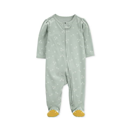 Carters Baby Boys and Baby Girls 2-Way Zip Sleep and Play Coverall