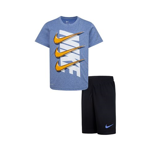 Nike Little Boys Icon T-shirt and Shorts Set