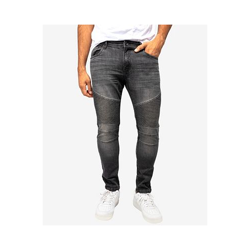 X-Ray Mens Rawx Moto Jeans