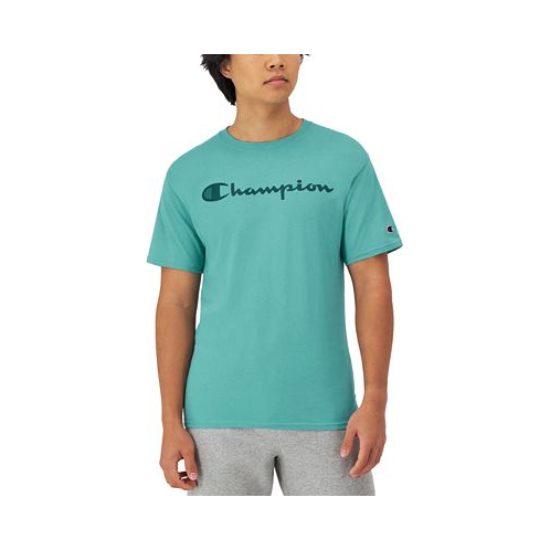 Champion Mens Script Logo T-Shirt