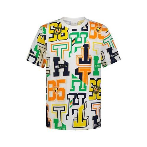 Tommy Hilfiger Big Boys Varsity Letters Graphic T-Shirt