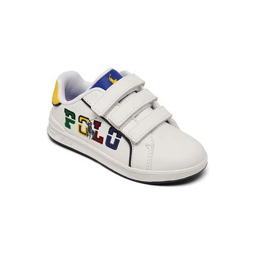 Polo Ralph Lauren Toddler Kids Heritage Court III Fastening Strap Casual Sneakers from Finish Line