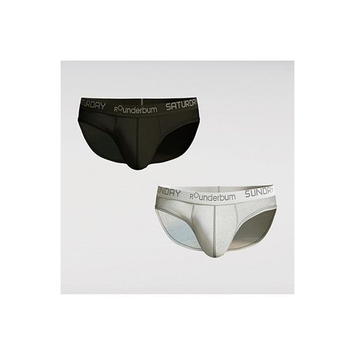 Rounderbum Mens CYBER DAILY Package Brief 2Pack