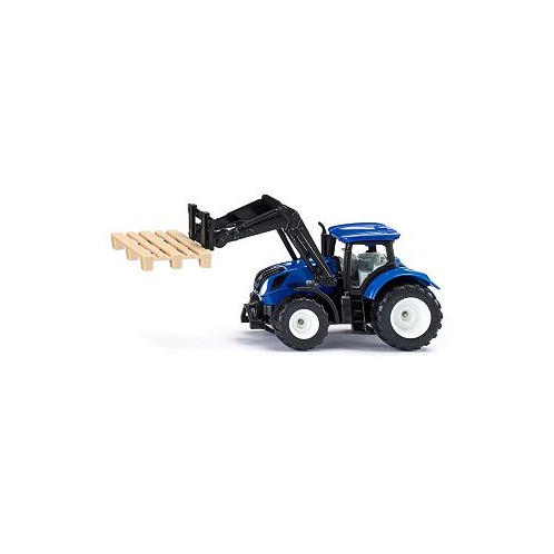 Siku New Holland Tractor with Pallet Fork and Pallet by