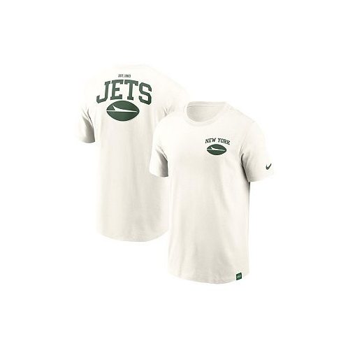 Nike Mens Cream New York Jets Blitz Essential T-Shirt