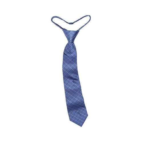 Calvin Klein Big Boys Etched Grid Zipper Necktie
