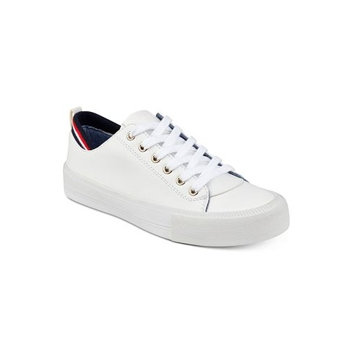 Tommy Hilfiger Womens Lace up Two Sneakers
