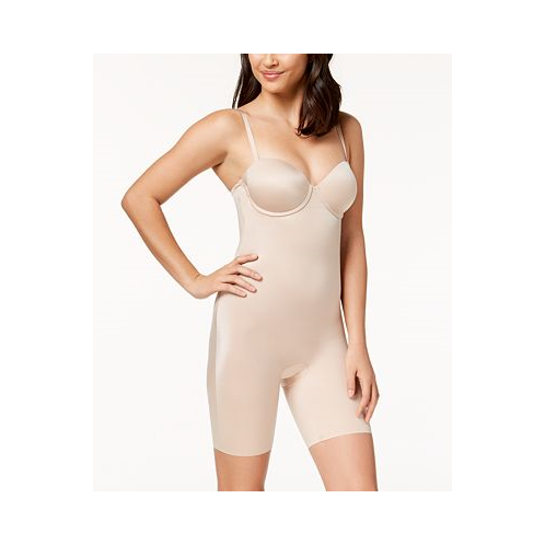 SPANX Suit Your Fancy Strapless Cupped Mid-Thigh Bodysuit