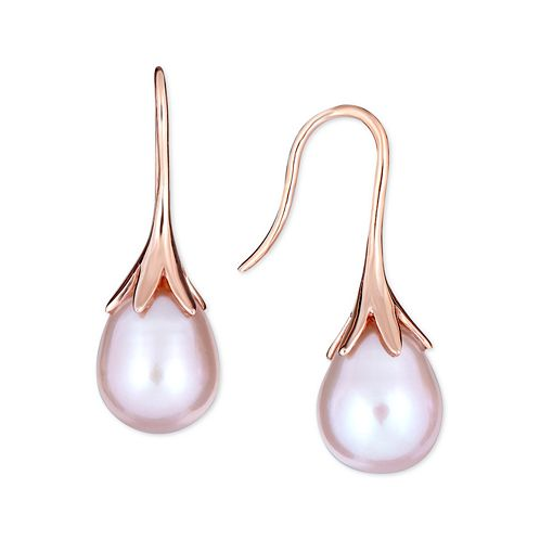 Macys Cultured Freshwater Pearl Drop Earrings in 14K Yellow Gold (Also Available in 14k White Gold and 14k Rose Gold)