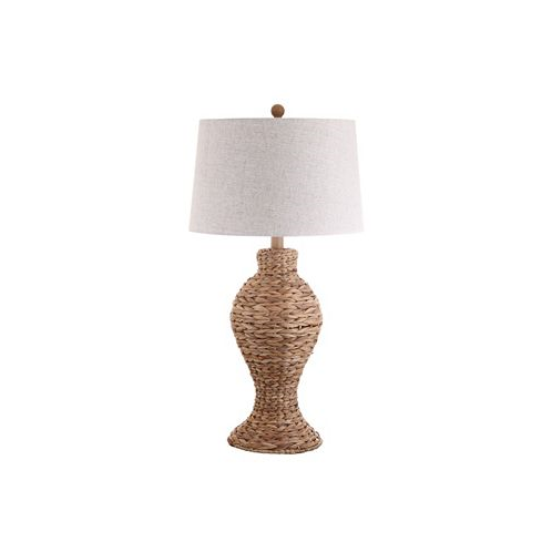 Jonathan Y Elicia Seagrass Weave Led Table Lamp