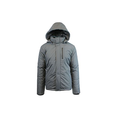 Galaxy By Harvic Spire By Galaxy Mens Heavyweight Presidential Tech Jacket with Detachable Hood