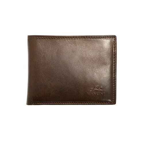 Mancini Mens Boulder Collection RFID Secure Wallet with Removable Passcase and Coin Pocket