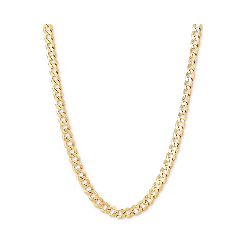 Giani Bernini Flat Curb Link 18 Chain Necklace in 18k Gold-Plated Sterling Silver