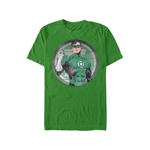 Fifth Sun Dc Mens Green Lantern Comic Portrait Short Sleeve T-Shirt
