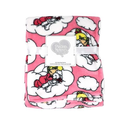 Precious Moments Coral Fleece Baby Boys and Girls Blanket