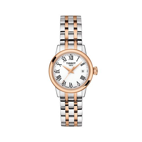 Tissot Womens Swiss Classic Dream Two-Tone Stainless Steel Bracelet Watch 28mm