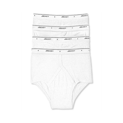 Jockey Mens Classic Collection Full-Rise Briefs 4-Pack Underwear