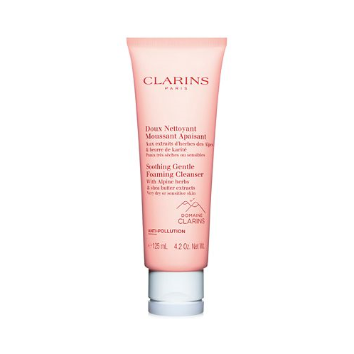 Clarins Soothing Gentle Foaming Cleanser With Shea Butter 4.2 oz.