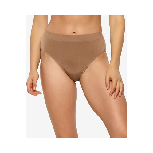 Paramour Womens Body Smooth Seamless High Leg Brief Panty