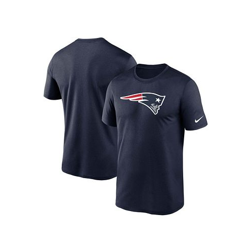 Nike Mens Big and Tall Navy New England Patriots Logo Essential Legend Performance T-shirt
