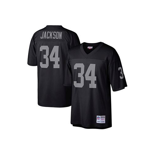 Mitchell & Ness Mens Bo Jackson Black Las Vegas Raiders Legacy Replica Jersey