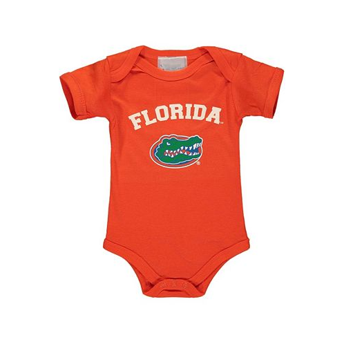 Two Feet Ahead Infant Boys and Girls Orange Florida Gators Arch Logo Bodysuit