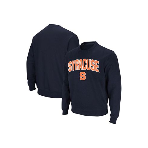 Colosseum Mens Syracuse Orange Arch & Logo Crew Neck Sweatshirt