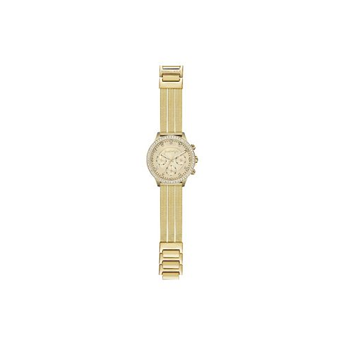 Kendall + Kylie iTouch Womens Gold-Tone Metal Bracelet Watch
