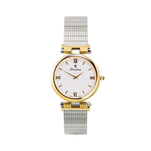 Pierre Laurent Unisex Swiss Stainless Steel & Gold-Plated Stainless Steel Bracelet Watch 33mm