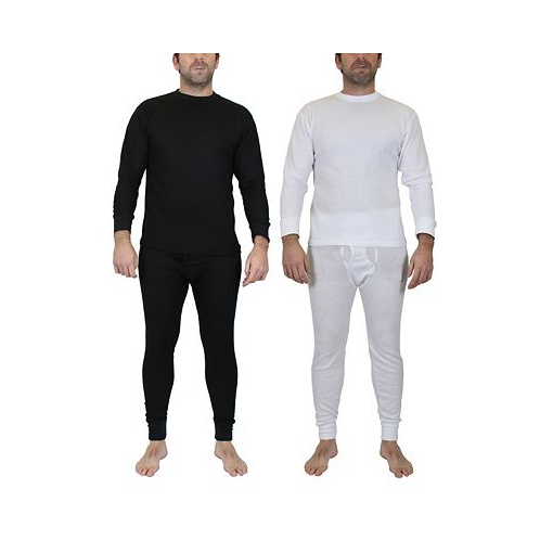 Galaxy By Harvic Mens Winter Thermal Top and Bottom 4 Piece Set