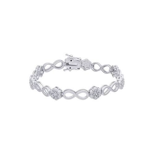 Macys Diamond Accent Infinity Link Bracelet