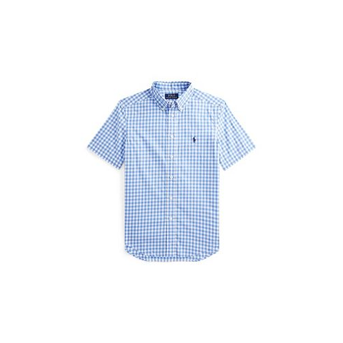 Polo Ralph Lauren Big Boys Gingham Poplin Short Sleeve Shirt