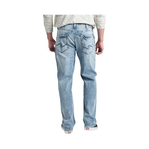 Silver Jeans Co. Mens Hunter Athletic Fit Tapered Leg Jeans