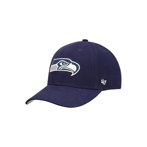 47 Brand Preschool Unisex 47 Navy Seattle Seahawks Basic Team Mvp Adjustable Hat
