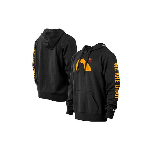 New Era Mens Black Utah Jazz 2021/22 City Edition Pullover Hoodie