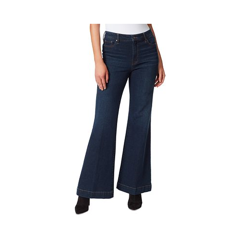 Jessica Simpson Womens True Love Wide-Leg Trouser Jeans